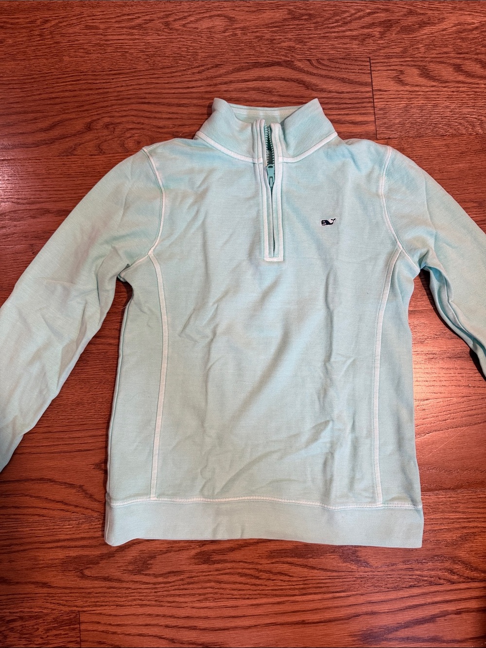 NEW Vineyard Vines Mint Green Half-Zip Pullover! Summer cute colors